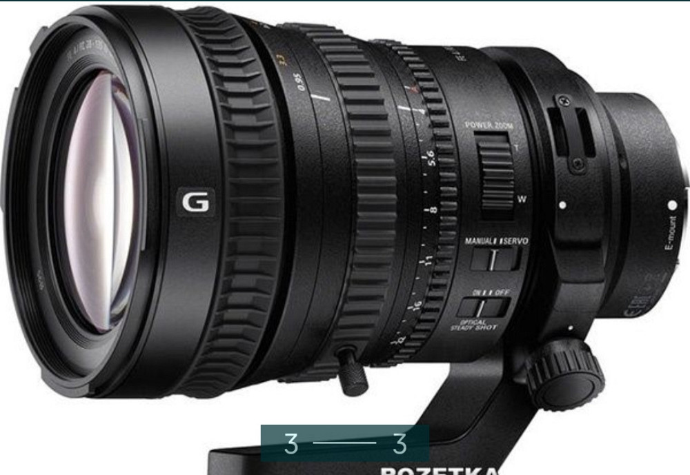 Объектив: SONY 28-135mm. f/4 G, Power Zoom для камер, NEX FF (SELP28135G . SYX ) Харьков - изображение 3