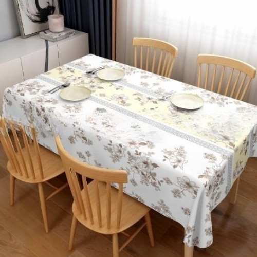 Клейонка кухонна 1,37*20м ПВХ 3-шарова на нетканій основі STS5559-4 Дариана Житомир - изображение 1