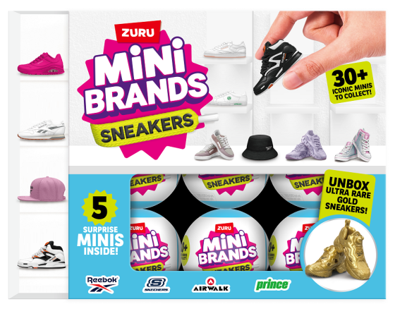 Игровой набор Zuru Mini Brands Sneakers Фигурки-сюрприз в ассортименте (77492GQ8) (6985077) Киев