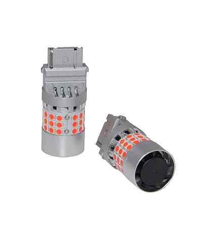 Комплект світлодіодних ламп LED Qline 3156 (P27W) Red CANBUS (2шт) 12V Харків