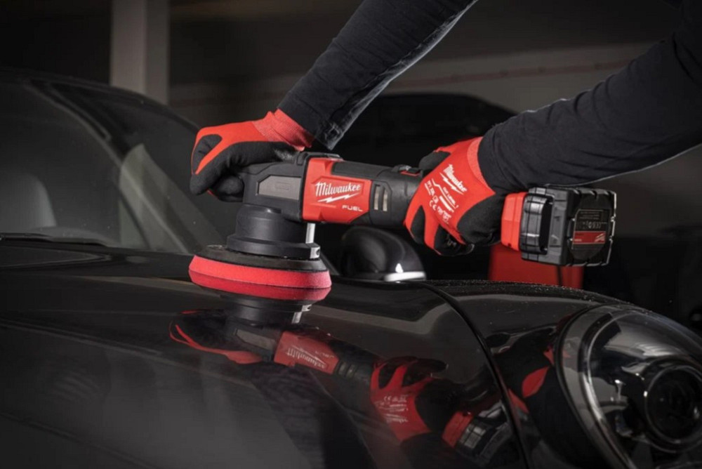 Машина полірувальна ексцентрикова акумуляторна MILWAUKEE, M18 FUEL FROP21-0X, O150мм, (HD кейс) Одеса - фото 10
