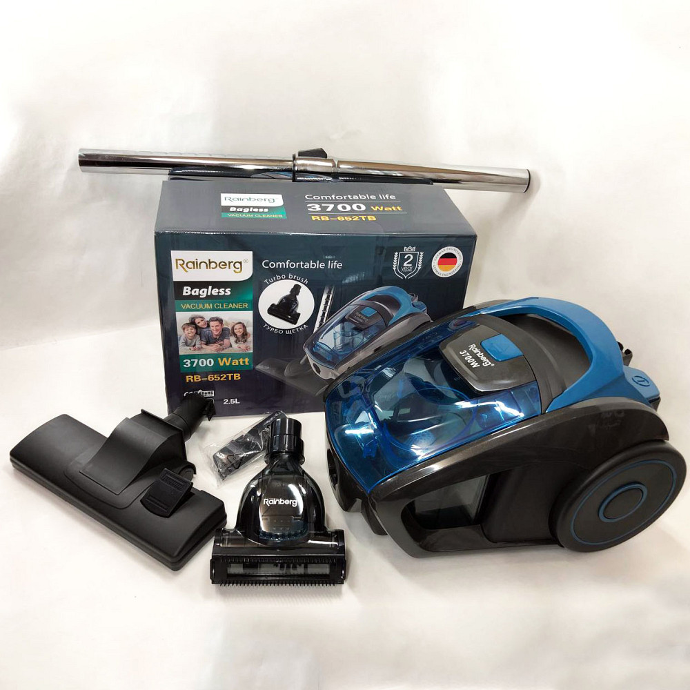 Пылесос для дома надежный Rainberg, Компактный контейнерный пылесос, Пылесосы для дома топ WY-42 Ивано-Франковск - изображение 8