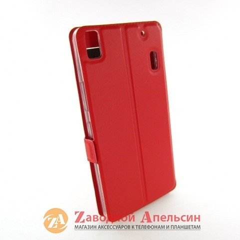 Чехол книга Lenovo A7000 K3 Note Smart Case red Одесса - изображение 8