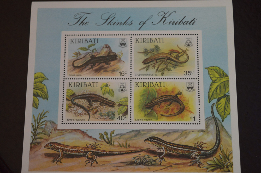 Кирибати. Фауна. Блок. 2015 год (В-7) Полтава - изображение 1