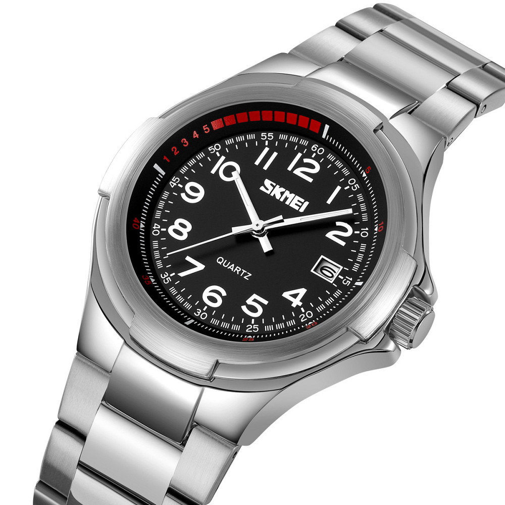 Skmei 9320SIBK Silver-Black Київ - фото 2