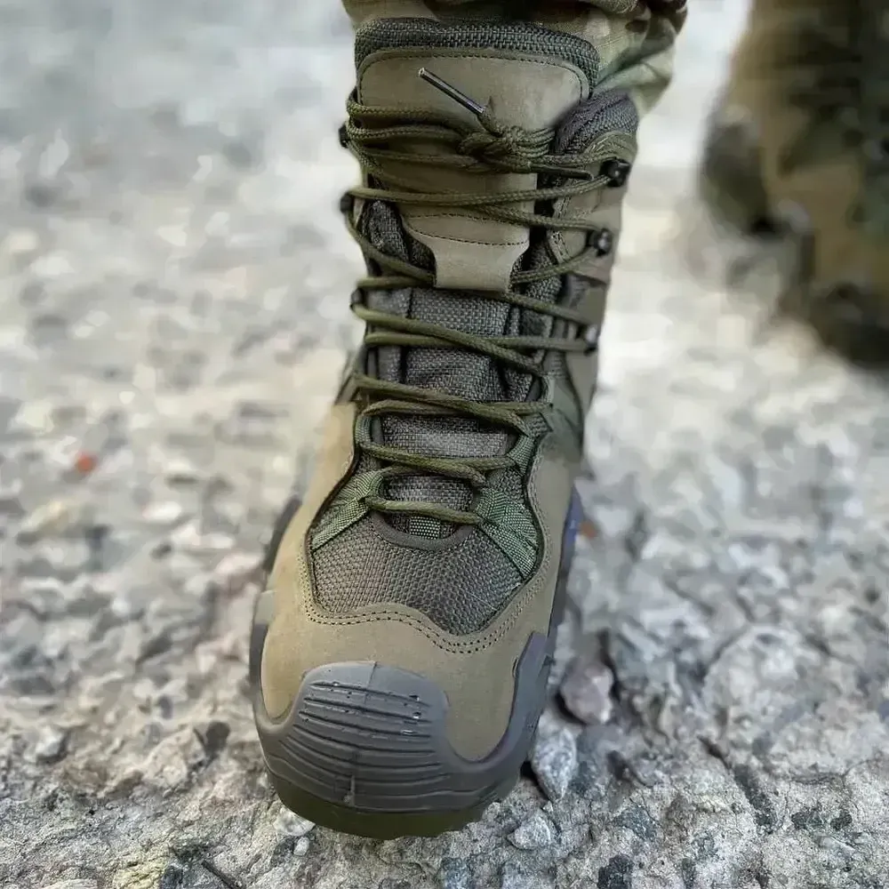 Берці тактичні демісезонні Single Sword мембрана GoreTex хакі Запоріжжя - фото 4