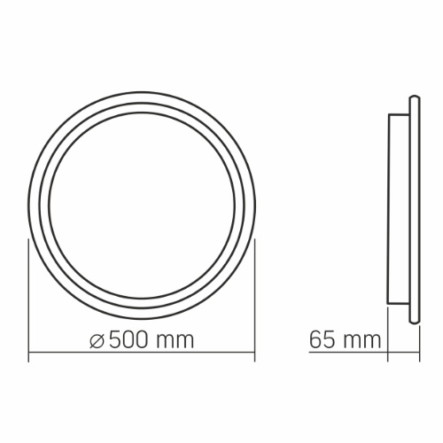 LED Світильник функціональний 56W VL-CLD-994-BZ Decora Videx Житомир
