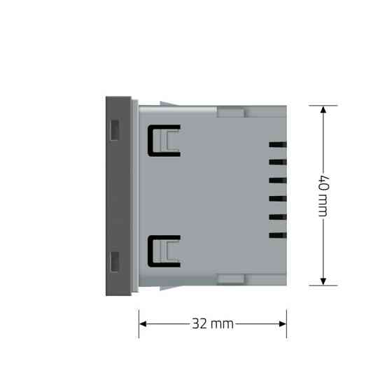 Механізм світильник для сходів підлоги, сірий, 2700K, 220В, 0.35Вт Livolo (VL-FCL1-2IP) Коломия