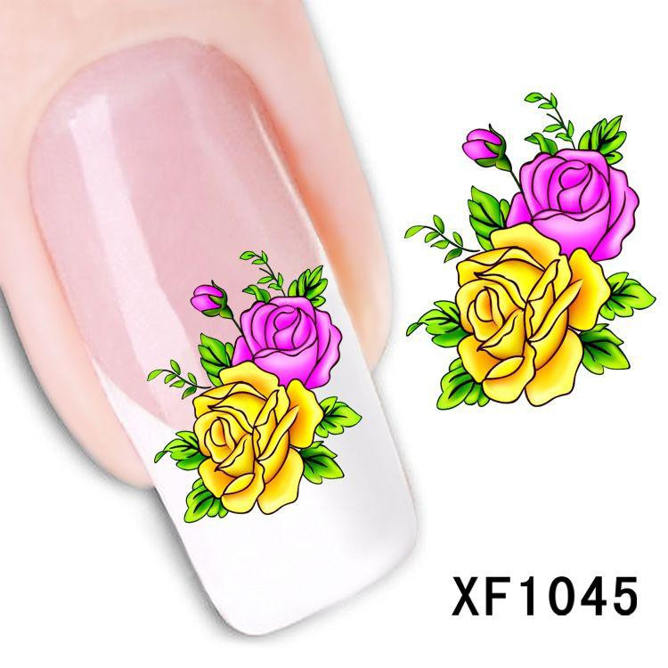 Наклейки для ногтей XF1045 Киев - изображение 1