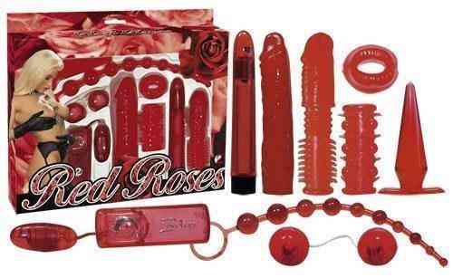 Набор секс игрушек Red Roses Set Sex Aura Киев