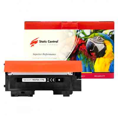 Картридж Static Control HP W2070A (117A) black Parrot (002-01-S2070APB) Вінниця