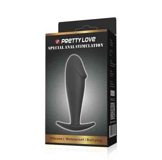 Анальна пробка - Pretty Love Special Anal Stimulation Penis Black Sex Aura Київ