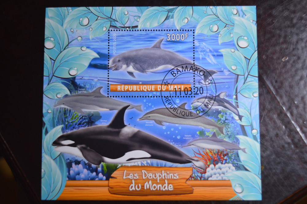 Малі. Марки. Фауна. Блок. 2020 рік (В-1) Полтава - фото 1