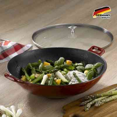 Сковорода Kela WOK с крышкой Calido 36 см (11947) Винница