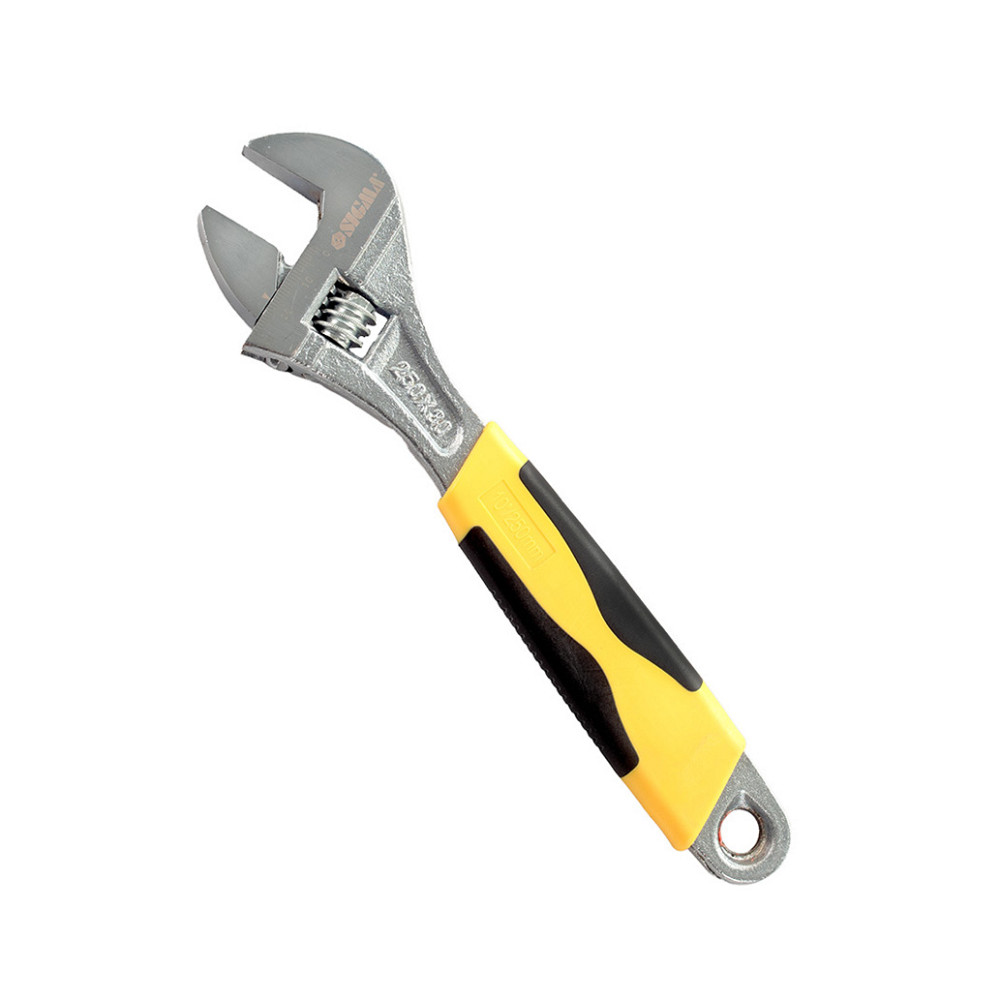 Sigma Ключ разводной 250мм CrV (обрезиненная рукоятка) SIGMA (4101031) Коломия - фото 3