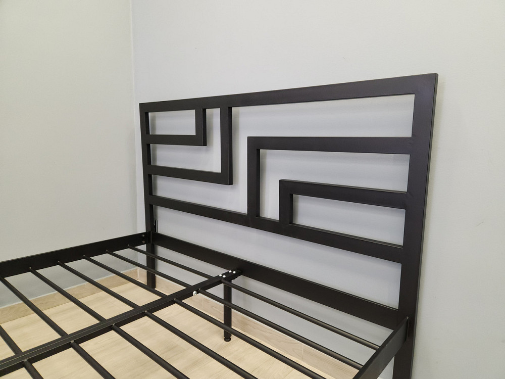 Двуспальная металлическая кровать Кингстон от ТМ Теnero 160х200, Каркас метал расстояние 8 см., Без ящика Харьков - изображение 5