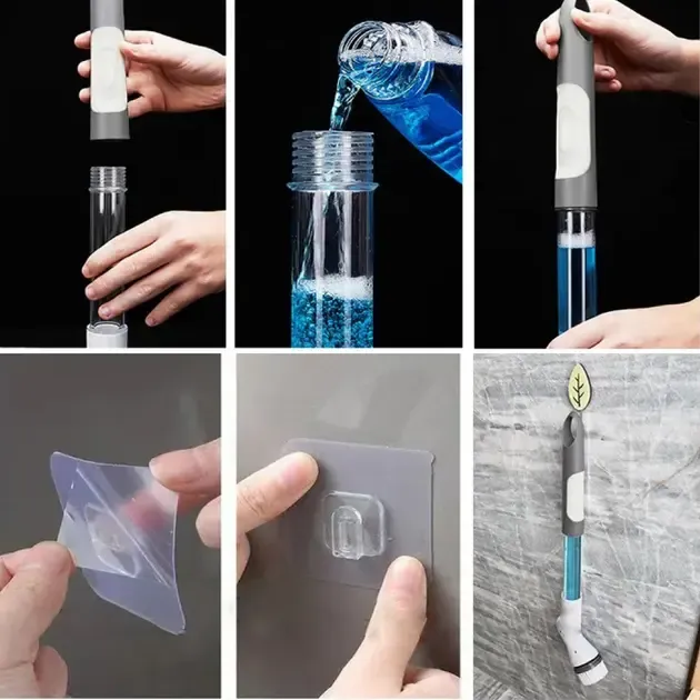 Щетка электрическая 8 насадок,360 градусов Cleaning brush AND 1-33 Коломия - фото 4