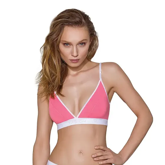 Спортивний топ з подвійними бретелями Passion PS007 TOP M, pink Львів