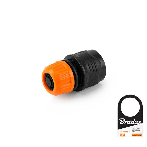 Конектор 1/2" - STOP, BLACK LINE SOFT FULL, ECO-PWBS2146 Київ - фото 1