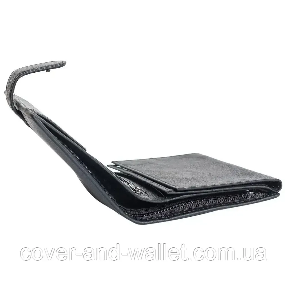 Шкіряний чоловічий гаманець вертикального типу Marco Coverna Київ - фото 6