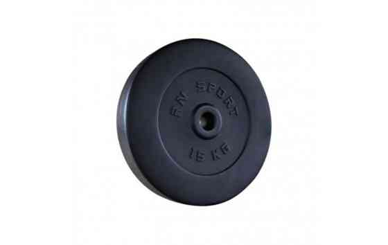 Диск композитний на 15 кг 31 мм Гантелі, гирі, штанги і диски з АВС покриттям Київ