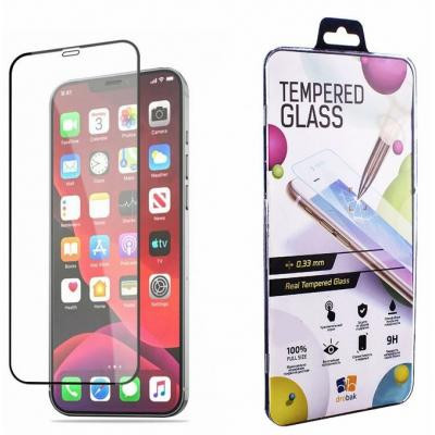 Стекло защитное Drobak Apple iPhone 12 Pro (Black) (222293) (222293) Винница - изображение 1