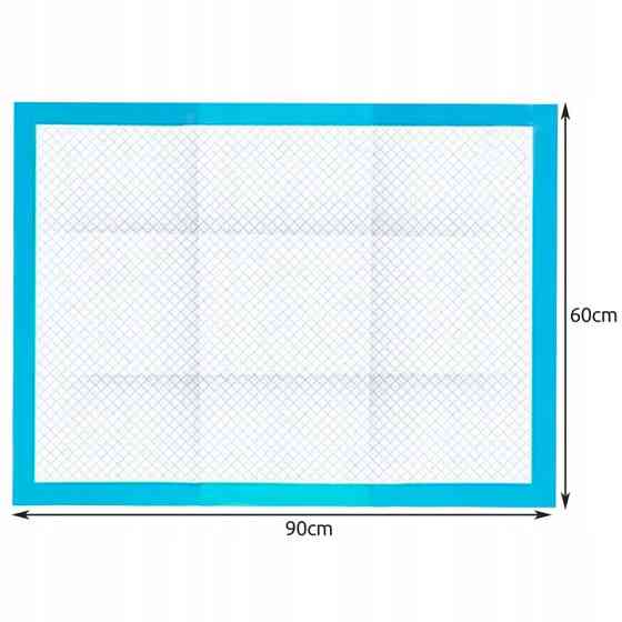Комплект Пеленок поглощающих 60х90 см 100 шт для животных + 2 рулона пакетов Purlov (21603) Нововолынск