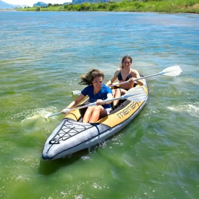 Каяк надувной Aqua-Marina Memba Sports ME-390, 2х-месный длина 390 см Днепр - изображение 5