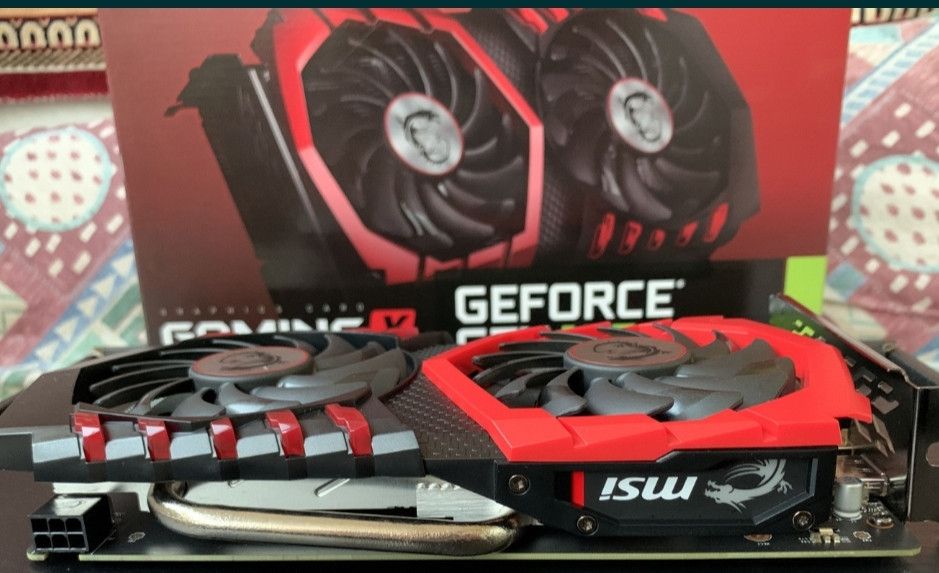 Відеокарта MSI GeForce GTX1050Ti GAMING X 4GB GDDR5 Киев - изображение 1