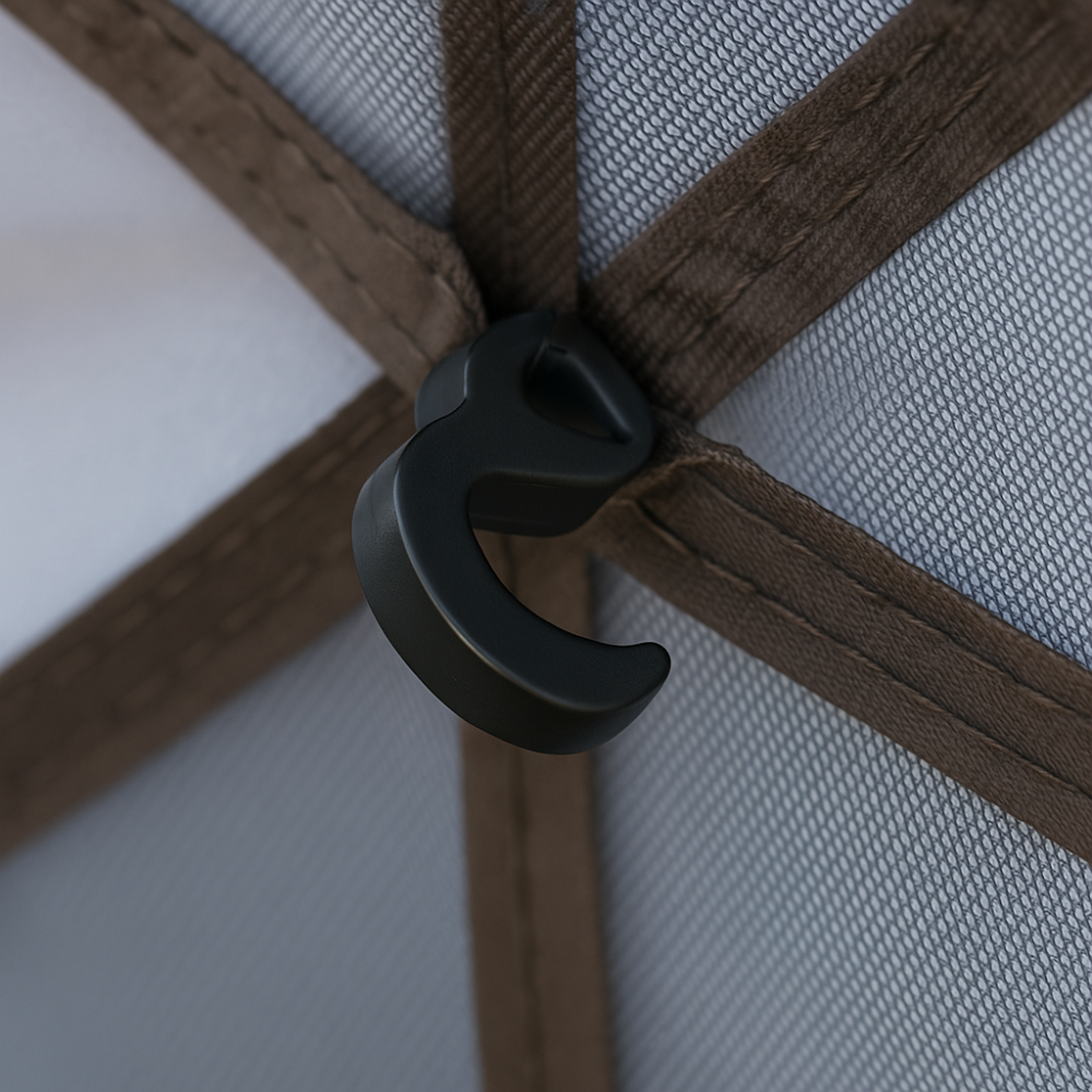 Автоматическая двухместная туристическая палатка для кемпинга и рыбалки с тентом, москитной сеткой и чехлом Львов - изображение 6