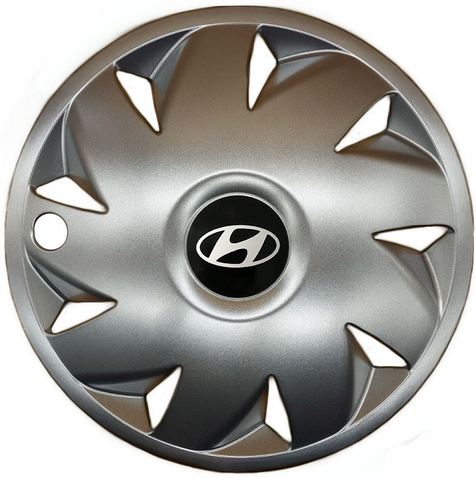 Автомобильные модельные колпаки R14 Hyundai 210 4шт, SJS, серебряные Киев - изображение 1