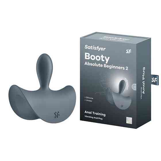 Анальна вібропробка Satisfyer Booty Absolute Beginners 2, для початківців, ввідна частина 3,5 см Sex Aura Київ