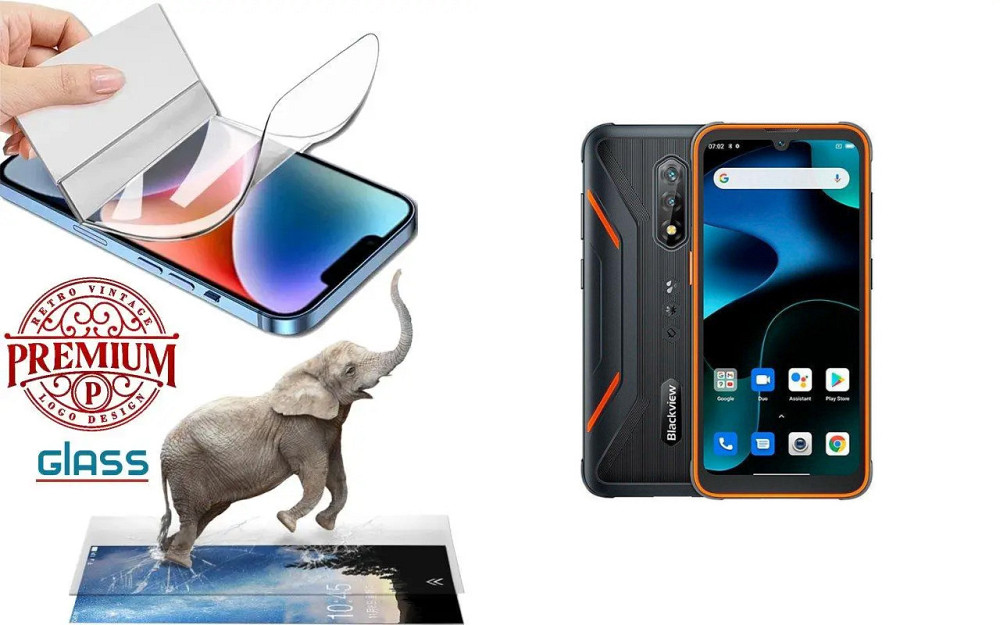 Полиуретановая пленка Blackview BV5200, BV5200 Pro, Premium, толщина 0,2 мм Киев - изображение 1