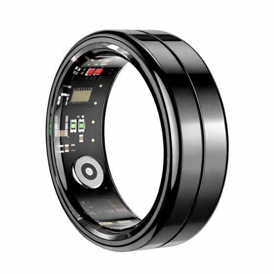 Розумне кільце R04 Smart Ring QRing | Моніторинг пульсу, SpO₂, сну, HRV, стресу, 5ATM, Bluetooth, до 7 днів автономності Київ