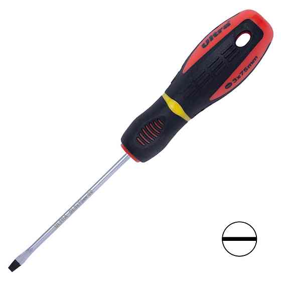 Отвертка шлицевая SL 3.0×75мм S2 Profi ULTRA (4000152) Киев