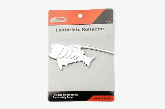 Наклейка шильдик FISH (хром) (#4257) Мукачево