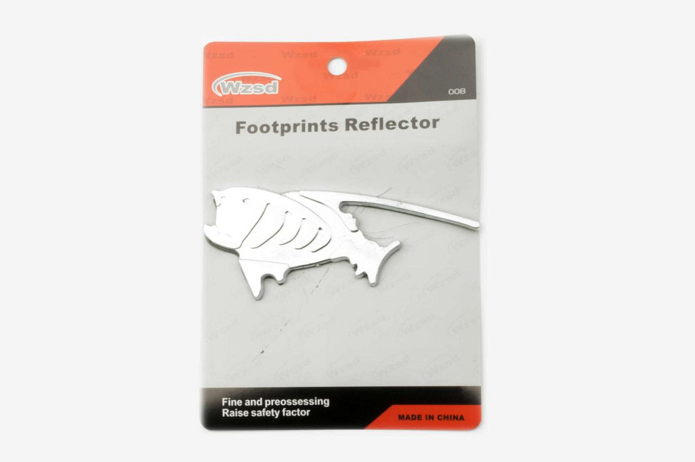 Наклейка шильдик FISH (хром) (#4257) Мукачево - изображение 1