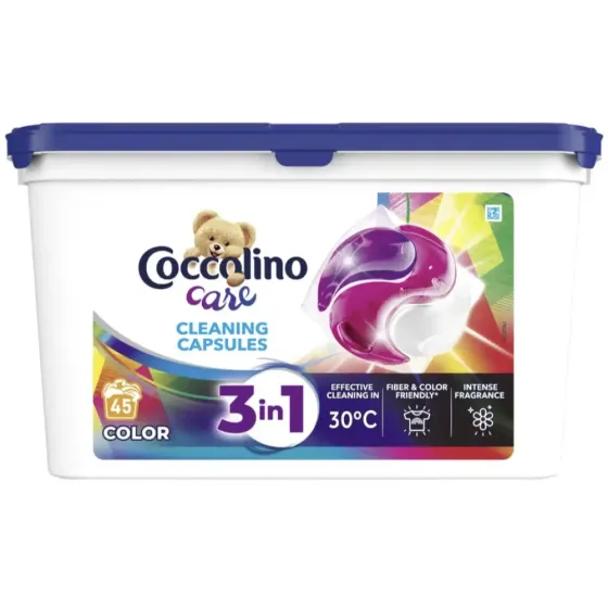 Капсулы для стирки цветной одежды Coccolino Care Color 3 In 1, 45 стирок Львов