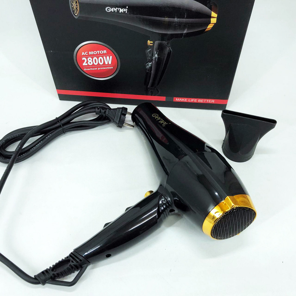 Фени для сушіння волосся Gemei GM 1765 2800 Вт, Фен для укладання волосся салонний ES-97 Івано-Франківськ - фото 9