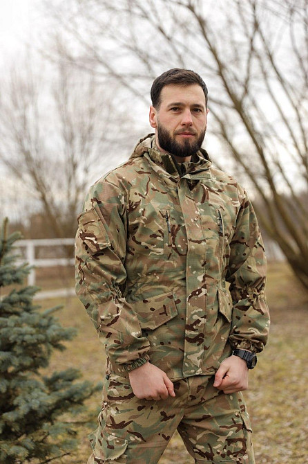 Тактичний чоловічий літній костюм Гірка мультикам ріп стоп водонепроникний куртка штани Львів - фото 2