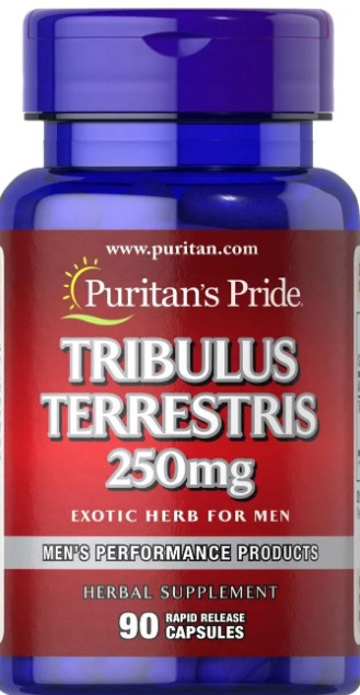 Трибулус террестрис Puritan's Pride Tribulus Terrestris 250 мг 90 капс Киев - изображение 1
