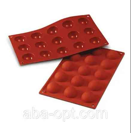 Форма силіконова на 15 виробів 29 х 18 см Напівсфера ( шт.) Одеса