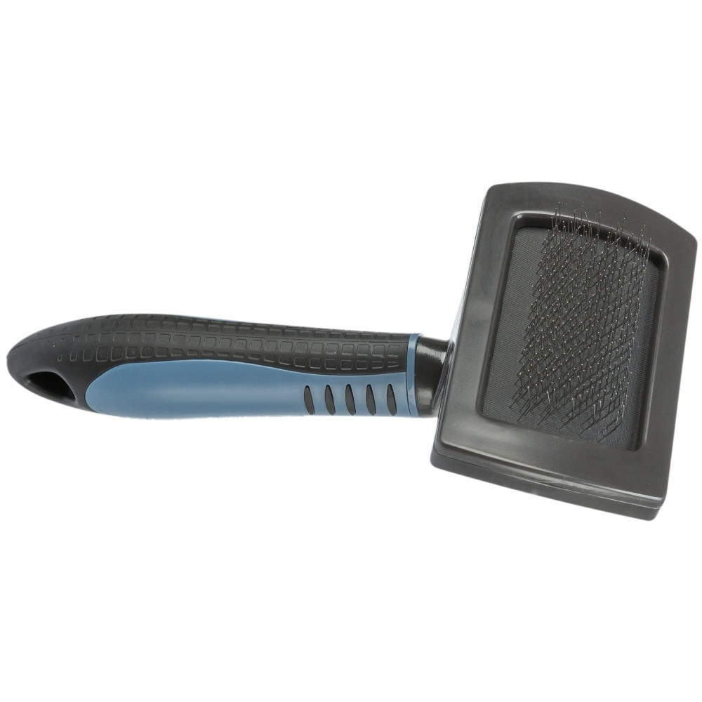 Щітка-пуходерка Trixie для собак м_яка з пластиковою ручкою 10х17 см Київ - фото 2