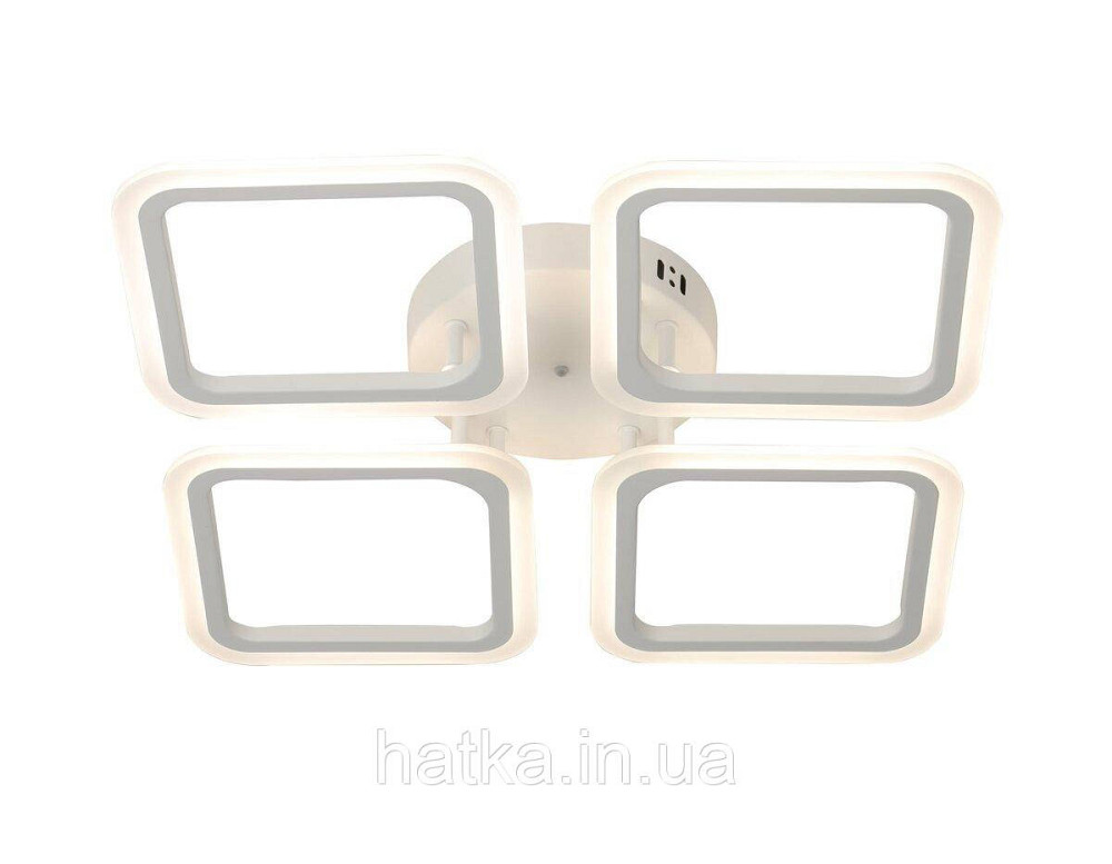 Світлодіодна люстра VALESO G 2929/4BIG 88W Білий Київ - фото 3