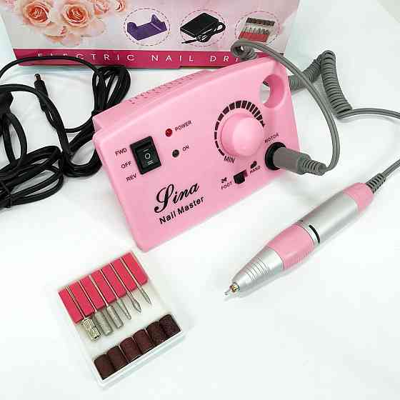 Манікюрна машинка для зняття лаку DM-211 Фрезер для манікюру професійний фрезер педикюру NZ-45 Івано-Франківськ