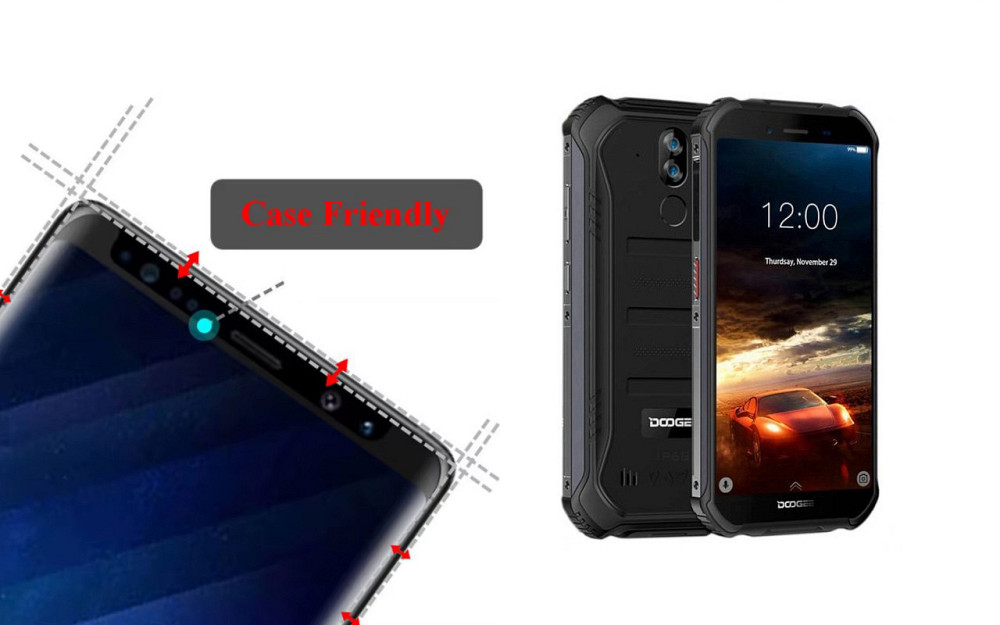 Захисне скло HyperGlass Pro для DOOGEE S40, S40 Lite, S40 Pro – максимальна чутливість та захист Київ - фото 4