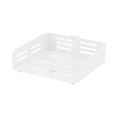 Салфетница Ardesto Midori 18х18х6.5см, метал, біла (AR0906W) Винница - изображение 1