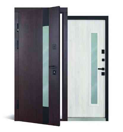 Входная дверь с терморазрывом Abwehr Termix Tower 527 Металл Lampre Венге+Vinorit Сосна Прованс 960*2050 мм Киев