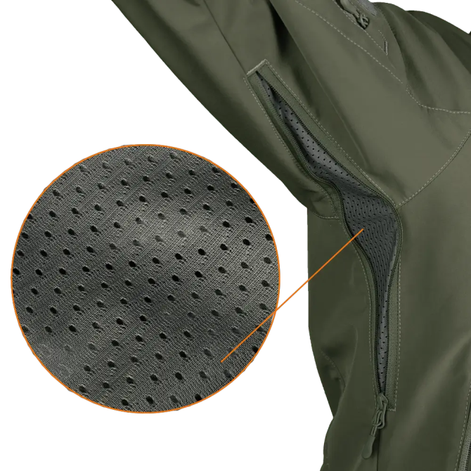 Куртка чоловіча тепла Stalker SoftShell 7225 (Оливковий) 3XL Вінниця - фото 8