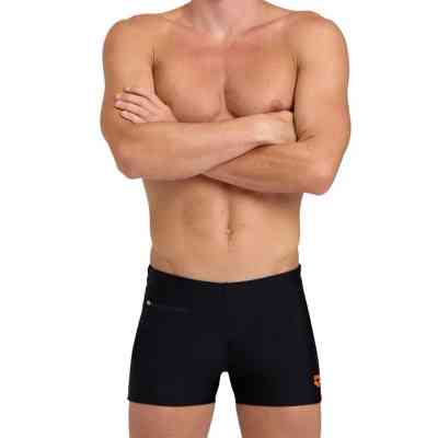 Плавки Arena Zip Swim Short 006159-500 чорний 80 (3468336878545) Винница